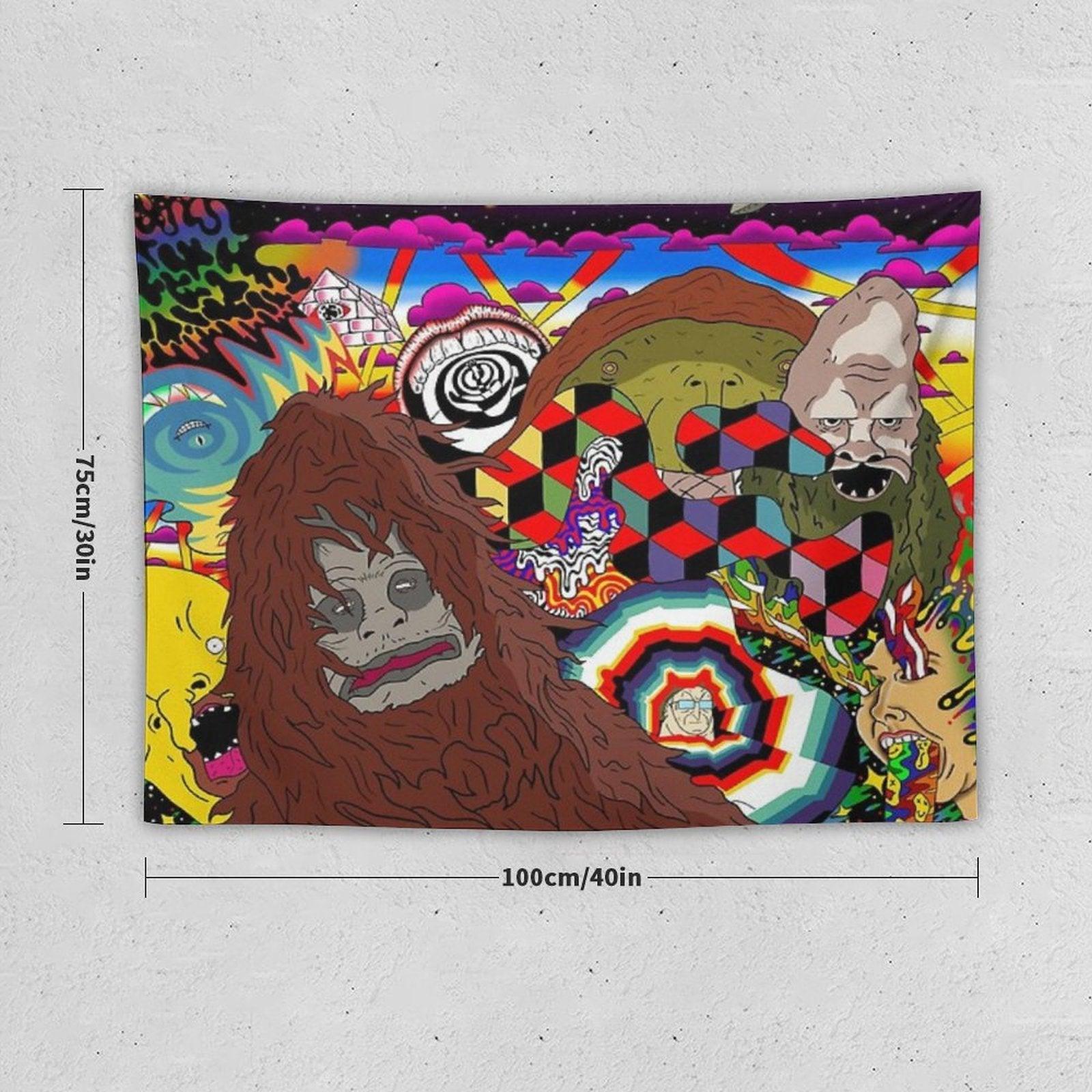 The Big Lez Show Wall Art Tapestry
