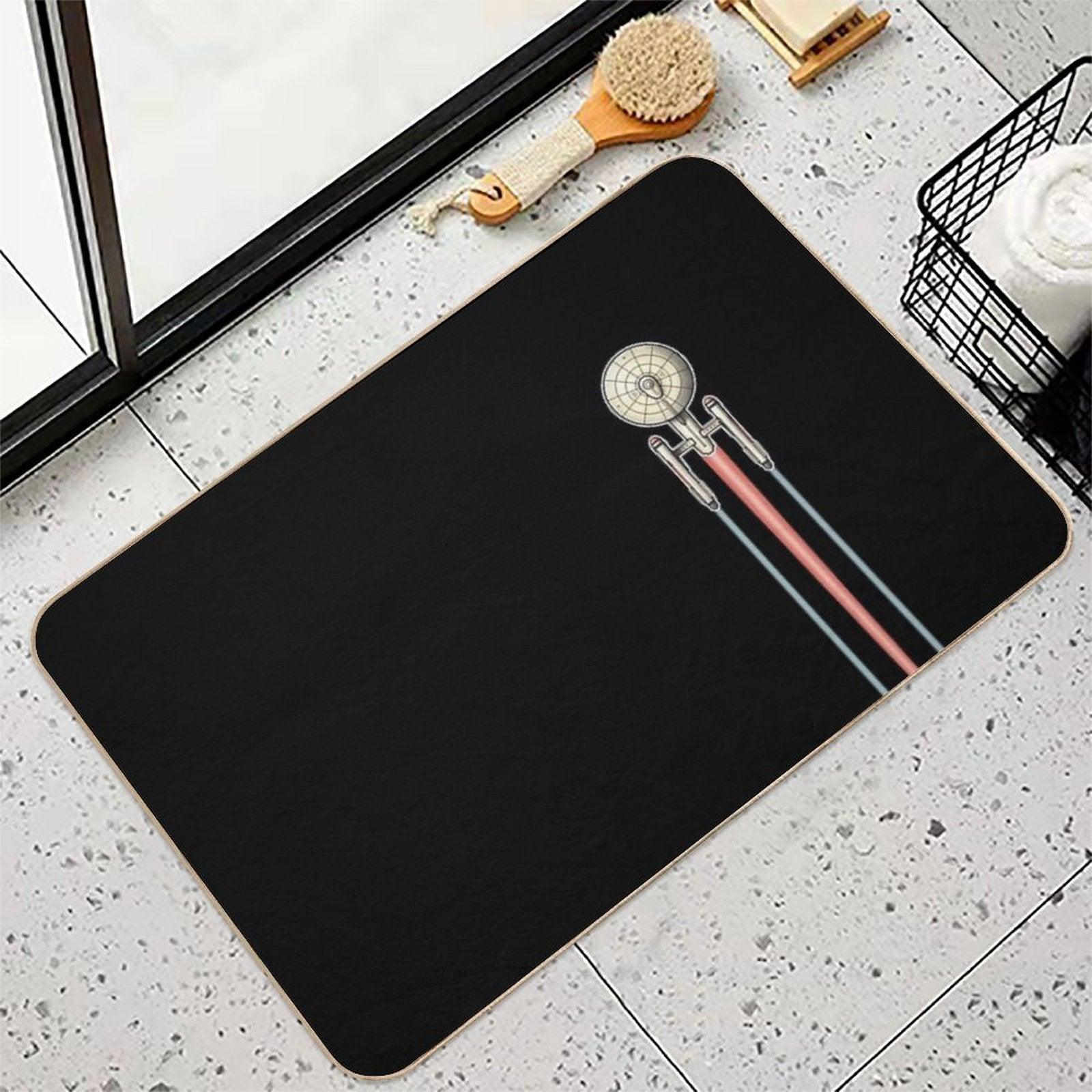 USS Enterprise Star Trek 2 Bath Mat