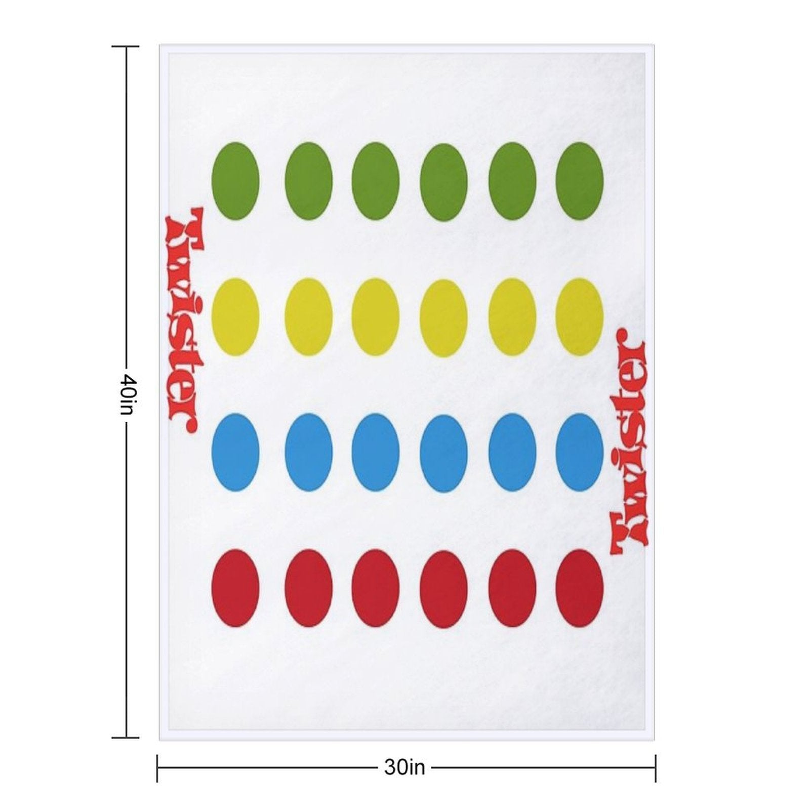 Twister Shower Curtain Sustainable Throw Blanket