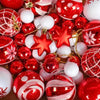 44-Piece Set: Christmas Decoration Colorful Ball Gift Box Set