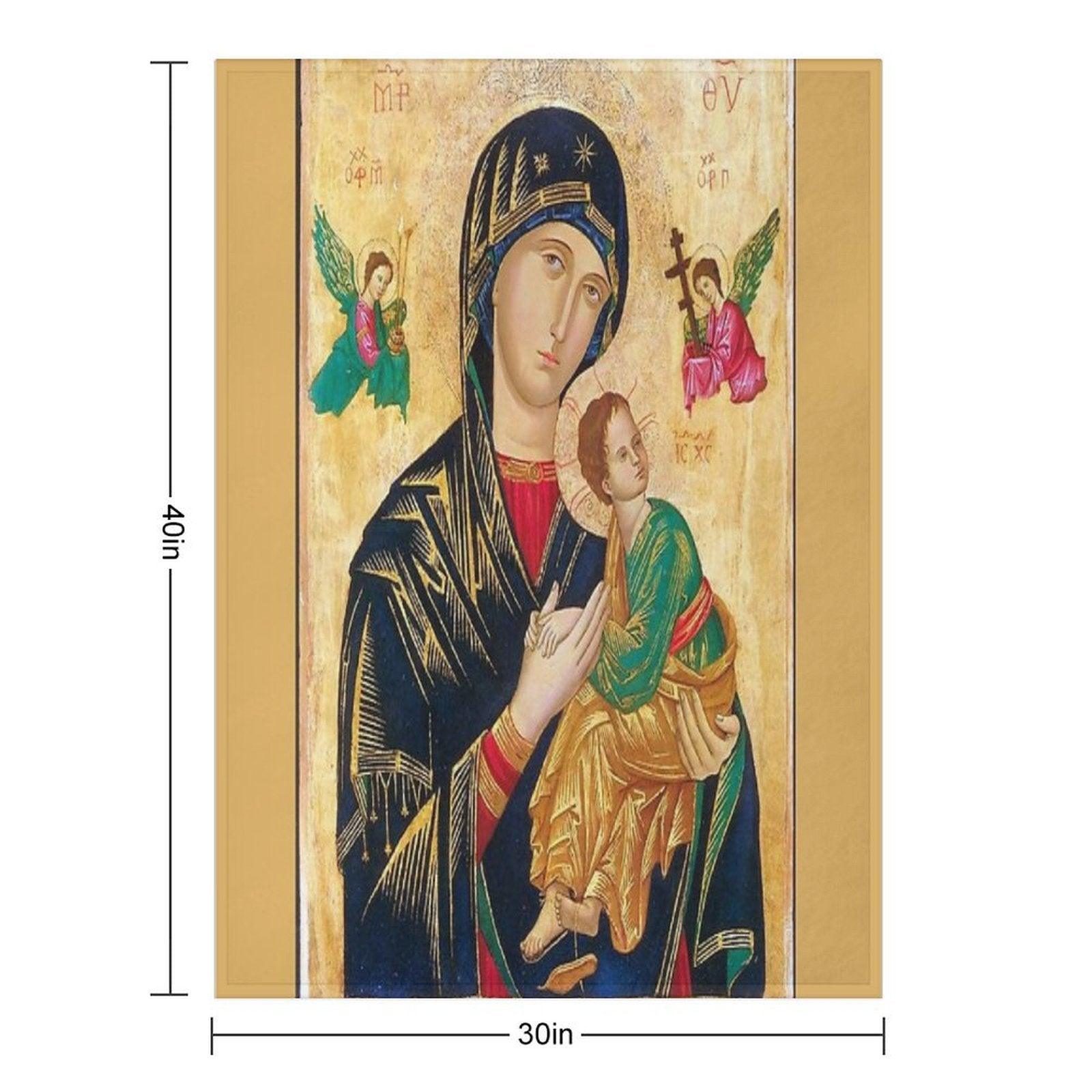 Our  Lady of Perpetual Help 1 Throw Blanket
