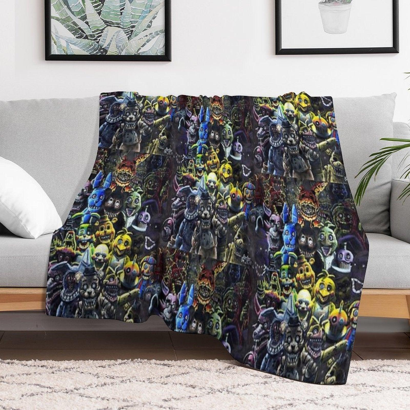 FNAF - The Night Shift Throw Blanket