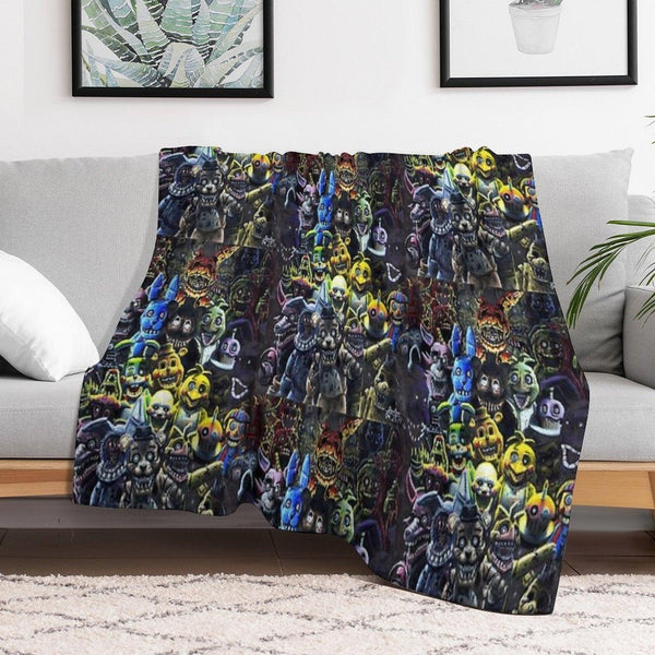 FNAF - The Night Shift Throw Blanket