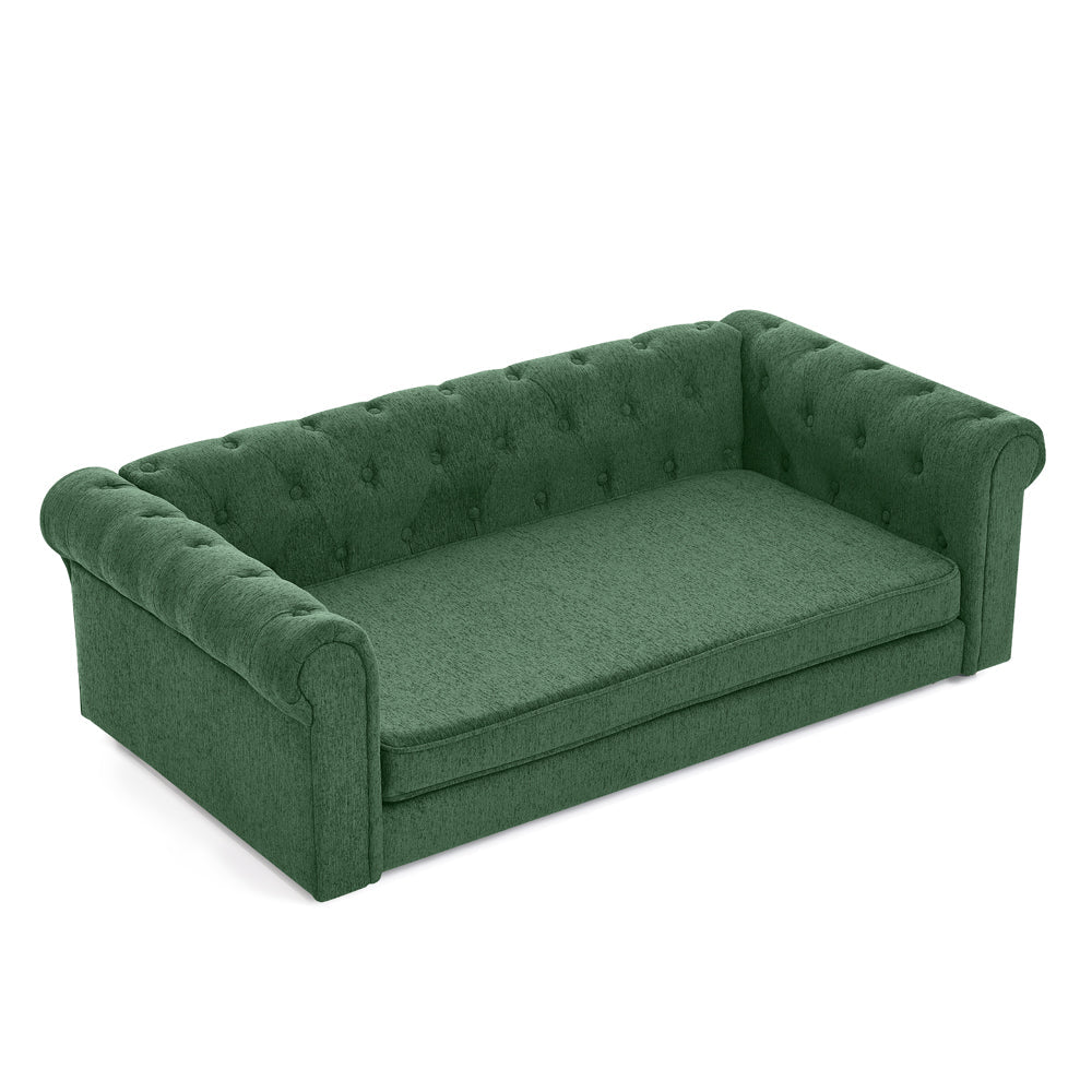 Elegant Rectangular Pet Bed for Big and Oversized Dogs