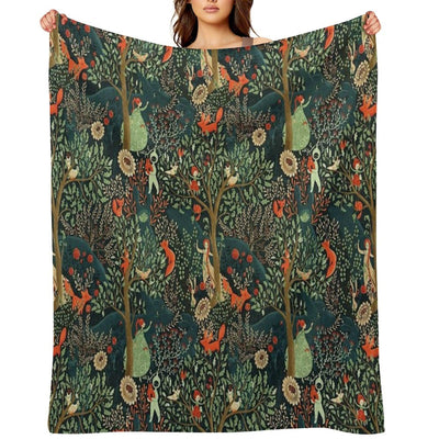Whimsical Wonderland Throw Blanket
