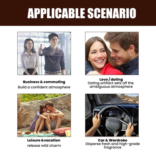 Essential Oil Perfume Long-Lasting Light Fragrance Natural Fresh Portable Neck Wrist Behind Ear Couple Dating Perfume