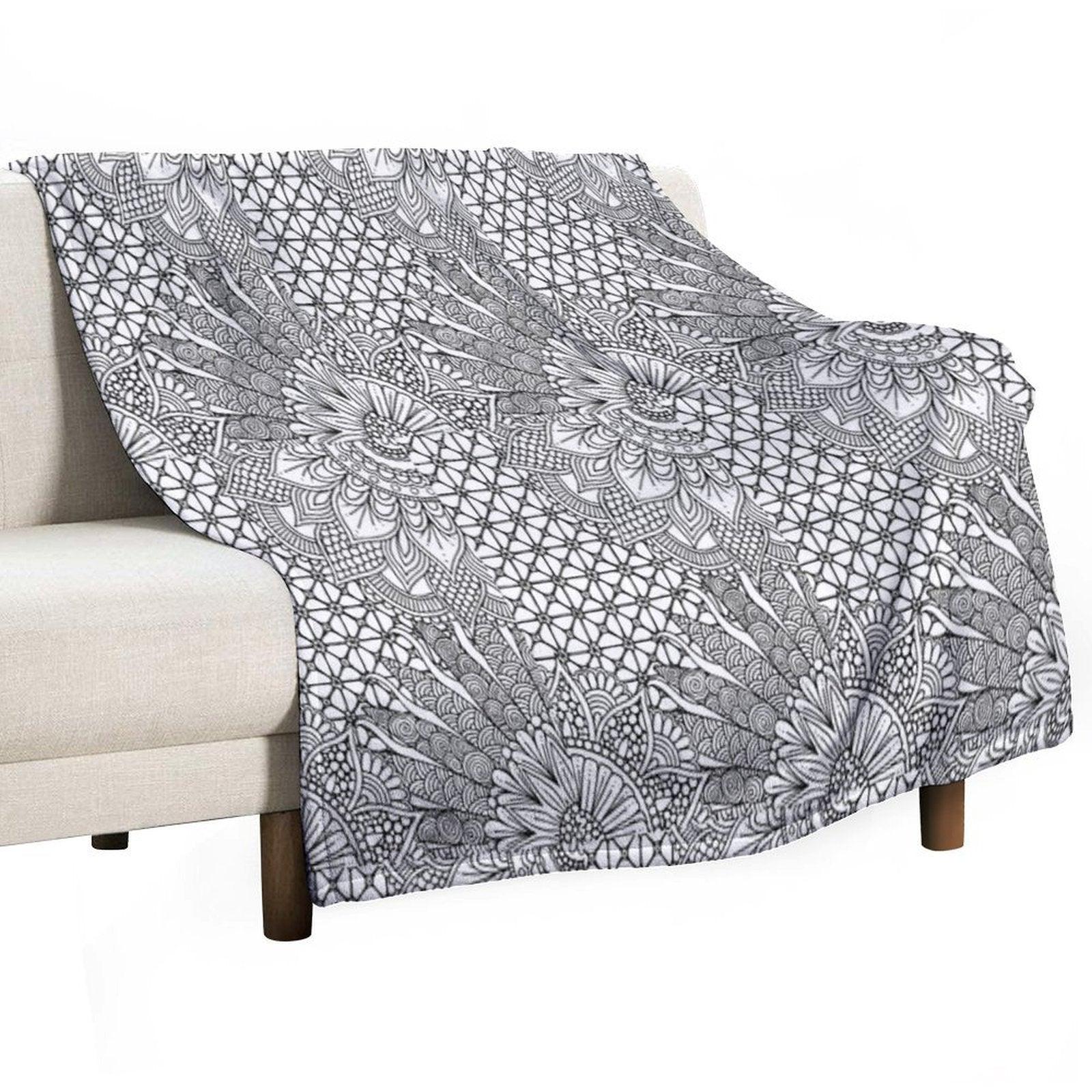 Tangled Trip Throw Blanket