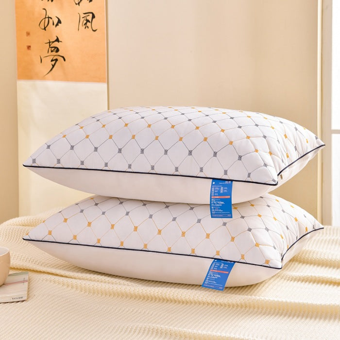 Thickened washable pillows hotel pillows home pillows student dormitory pillows neck protection pillows pillows