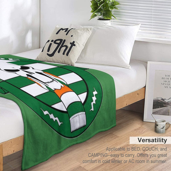 Green Brigade Durable Throw Blanket