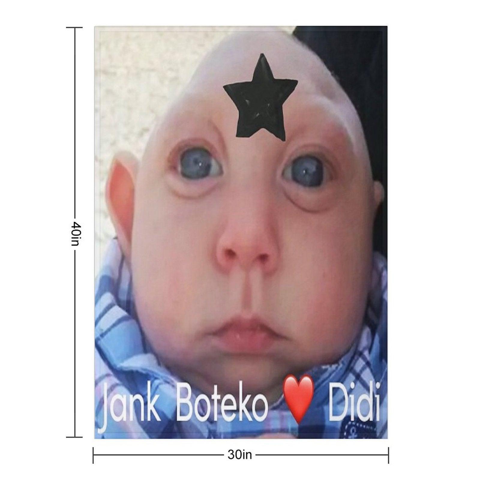 Jank Boteko Throw Blanket