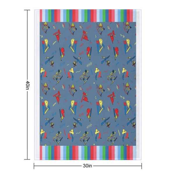 Good Guys Child's Play Chucky - Killer Doll - Pattern Throw Blanket