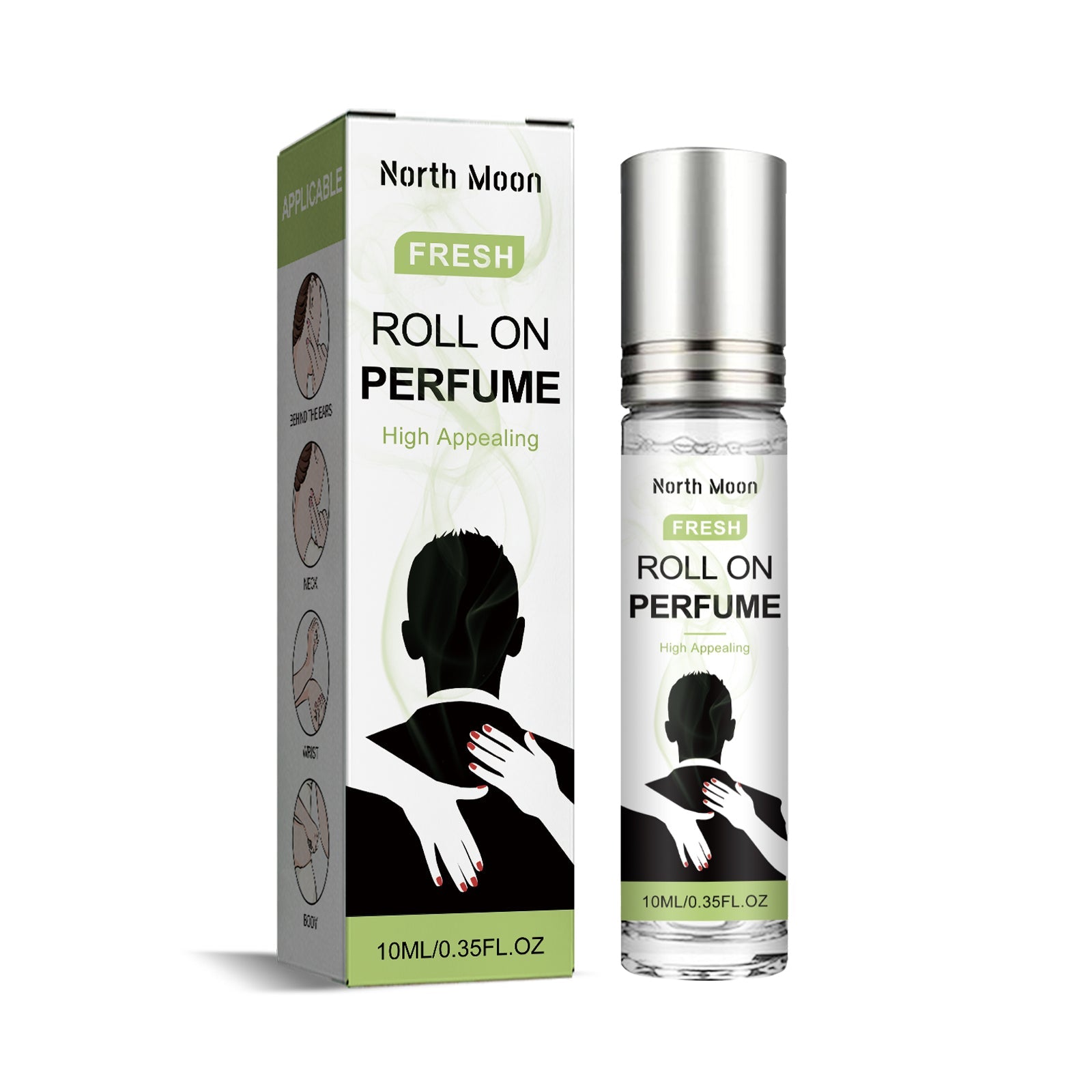 Roll On Perfume, Natural Fresh Lasting Fragrance Dating Atmosphere Portable Niche Perfume