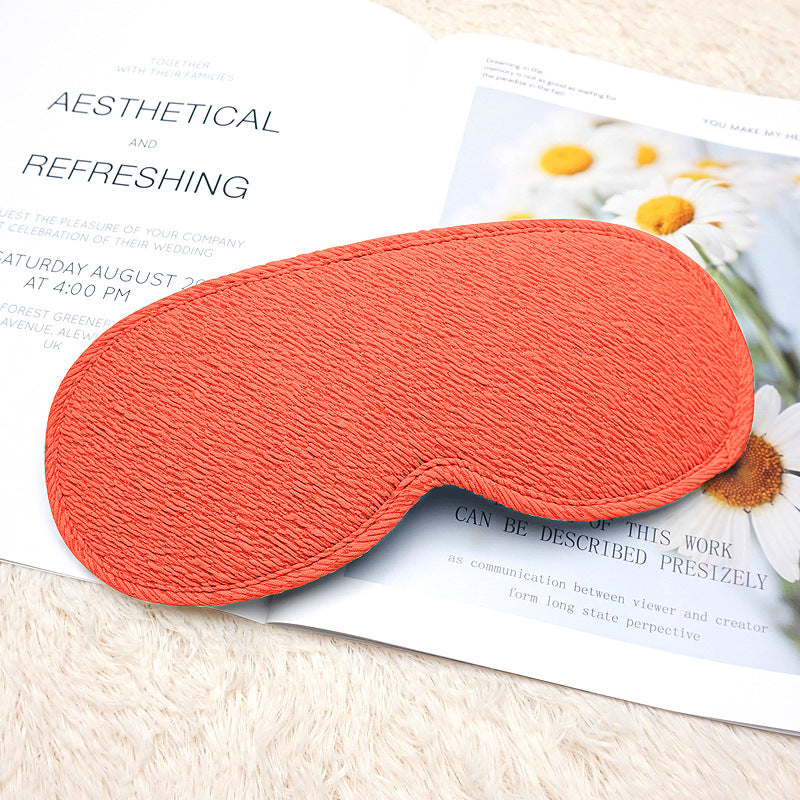 3D blackout eye mask integrated 3D nasal wing breathable elastic band adjustment