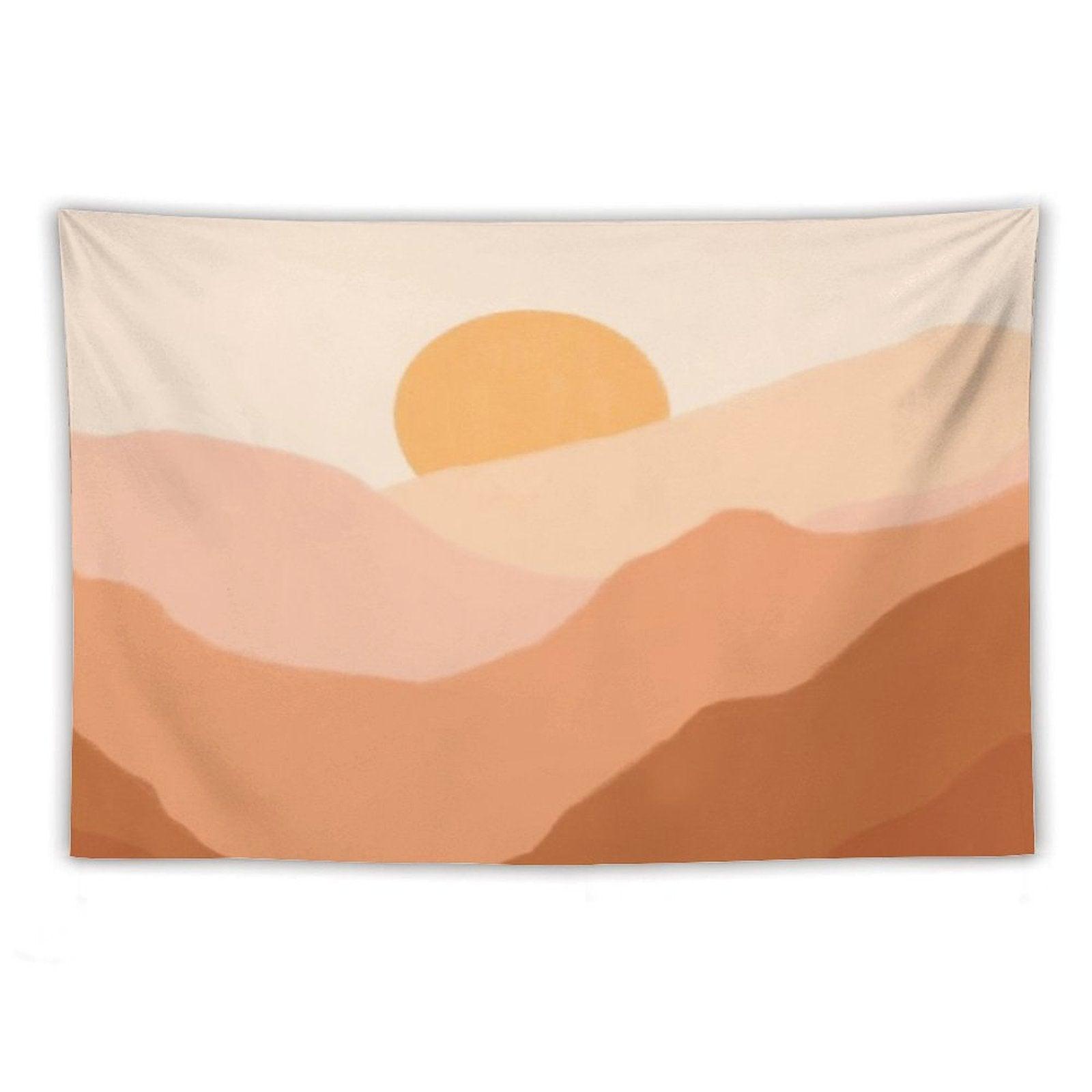 Warm Sunset Tapestry
