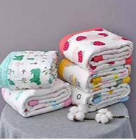 Modern Luxury Kids Blanket Baby Receiving Blanket Sleeping Bed Blanket Soft Newborn Swaddle For Kids