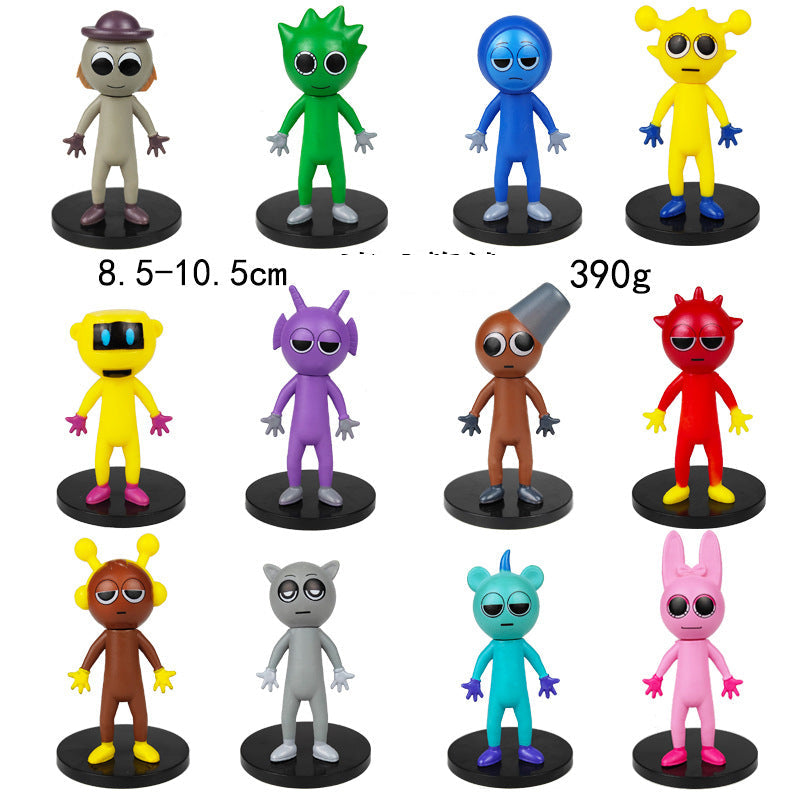 Rhythm Box Hand Office Boy Depler Simon Jevin Music Game Peripheral Model Ornament