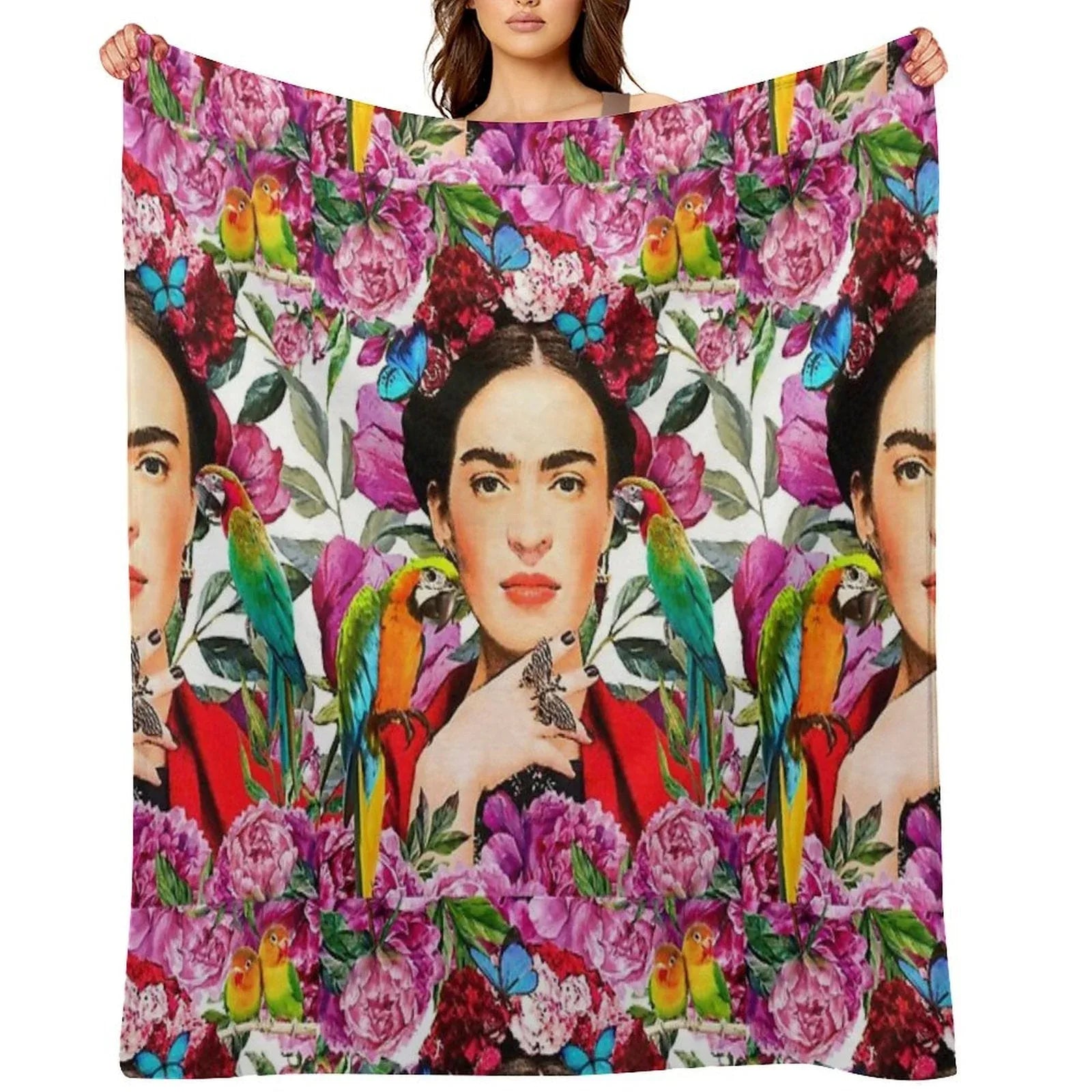 Frida.forever Throw Blanket