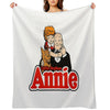 Little Orphan Annie Sustainable Throw Blanket
