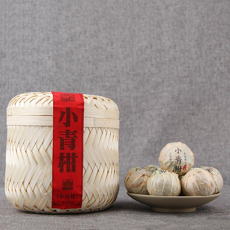 Dried Citrus Pu’er Tea – Tangerine Peel “Barrel” Pu-erh