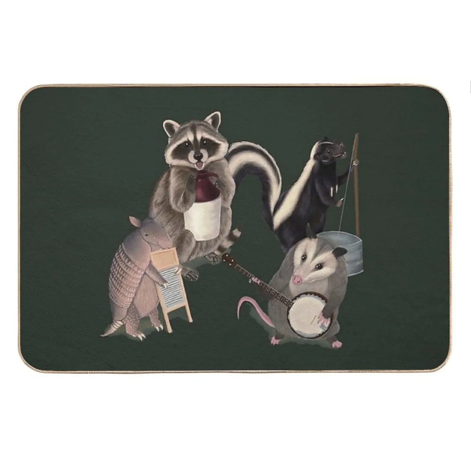 Animal Jug Band - The Roadkill Rebels Bath Mat