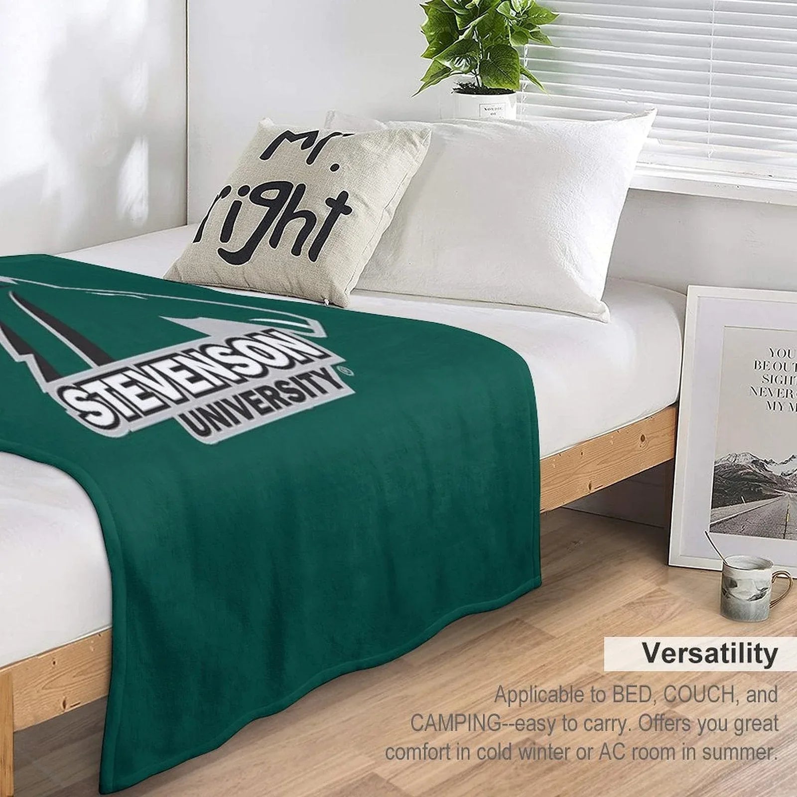 Stevenson University Throw Blanket