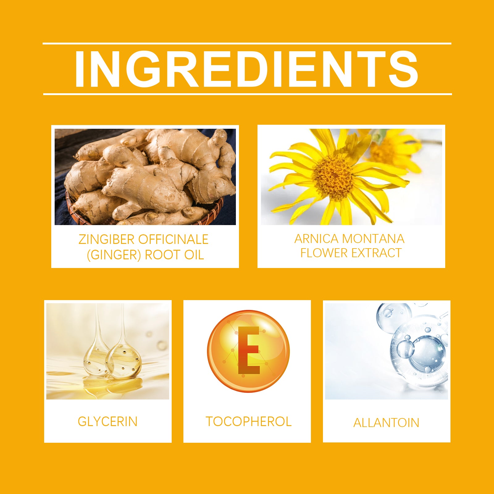 Ginger Massage Essential Oil, Ginger Care Essence Oil Body Massage Daily Care Firming Skin