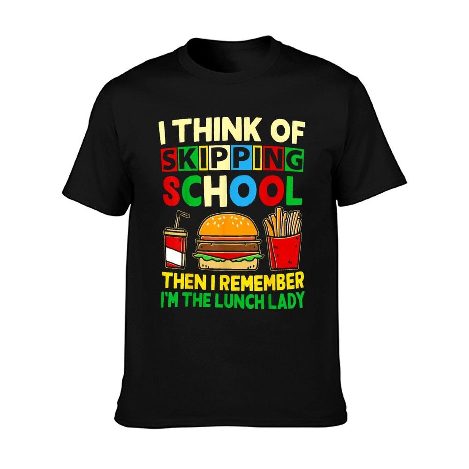 I'm The Lunch Lady Shirt School Cafeteria Worker Women Gifts T-Shirt