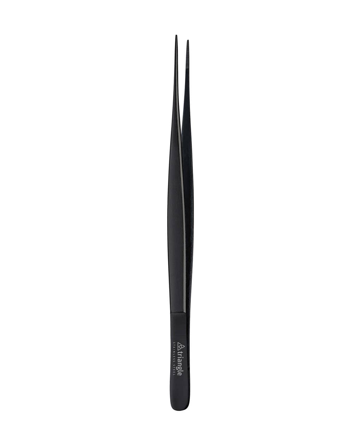 Pointed Tweezers, 15cm, Black