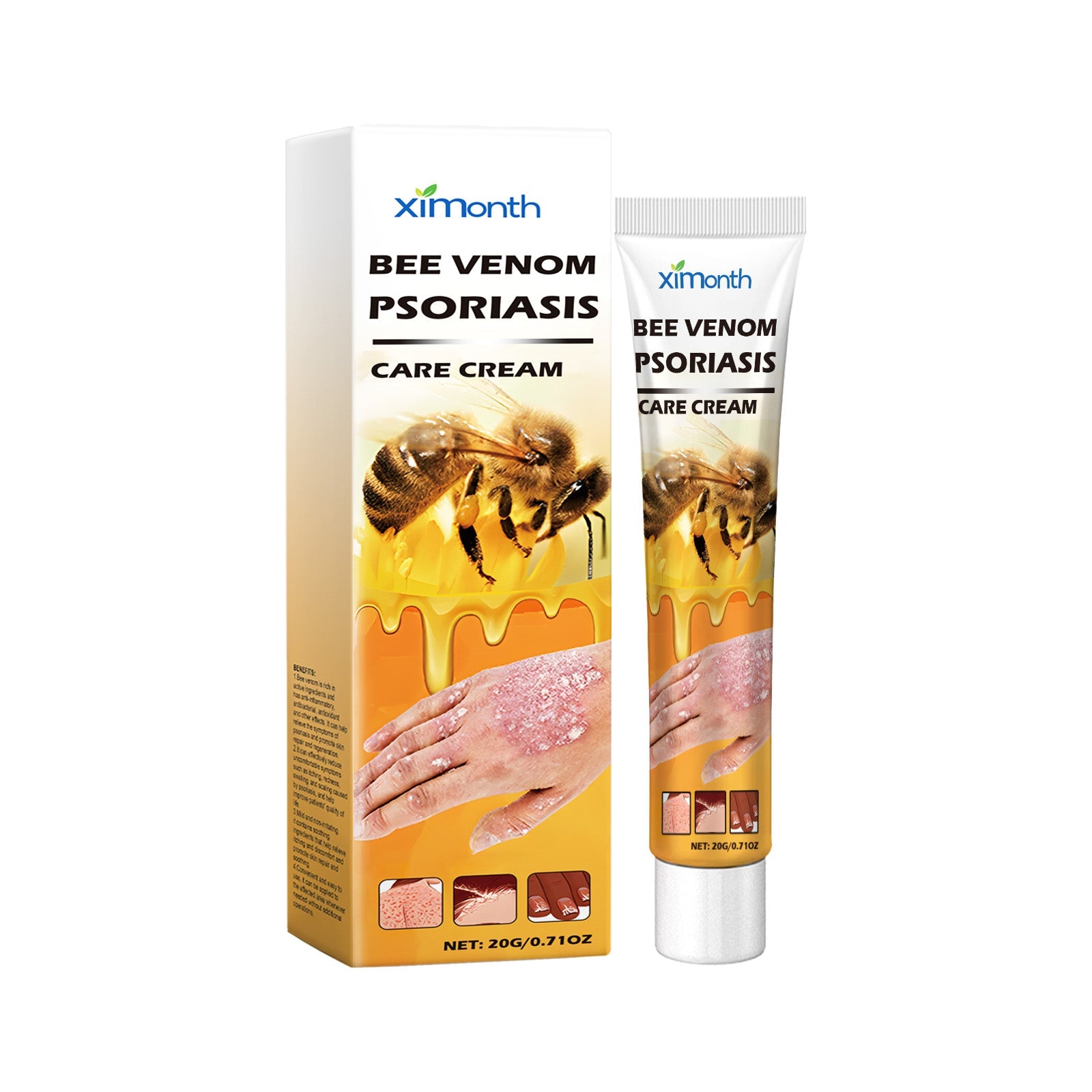 Bee-Venom Cowhide Moss Care Cream Moisturizes And Restores Itchy Red And Swollen Hands And Feet Skin Care Cream