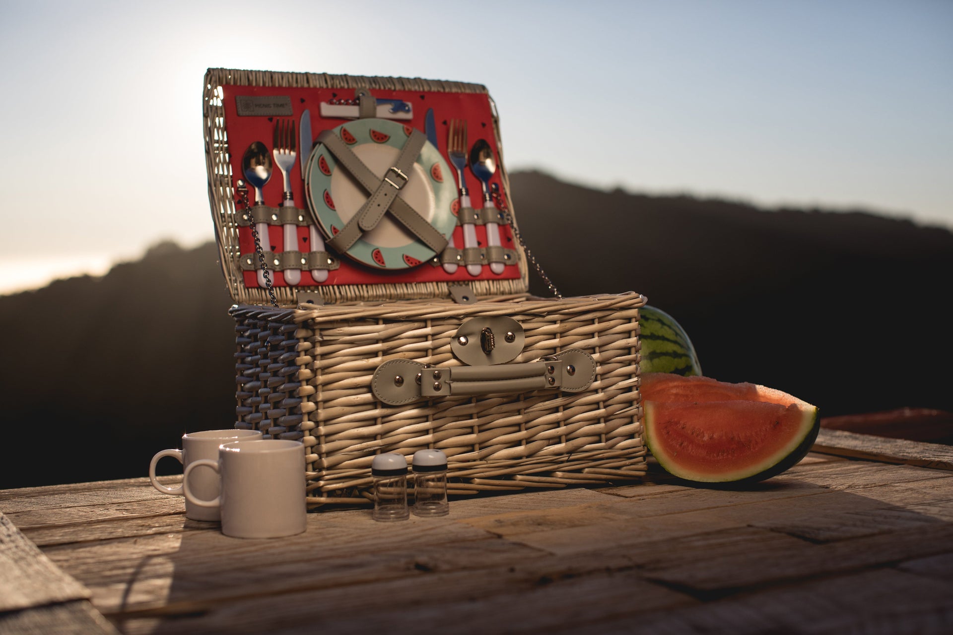 Catalina Picnic Basket for 2 Picnic Time Family of Brands