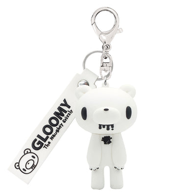 Gloomy Figure Key Chain (Mono White)