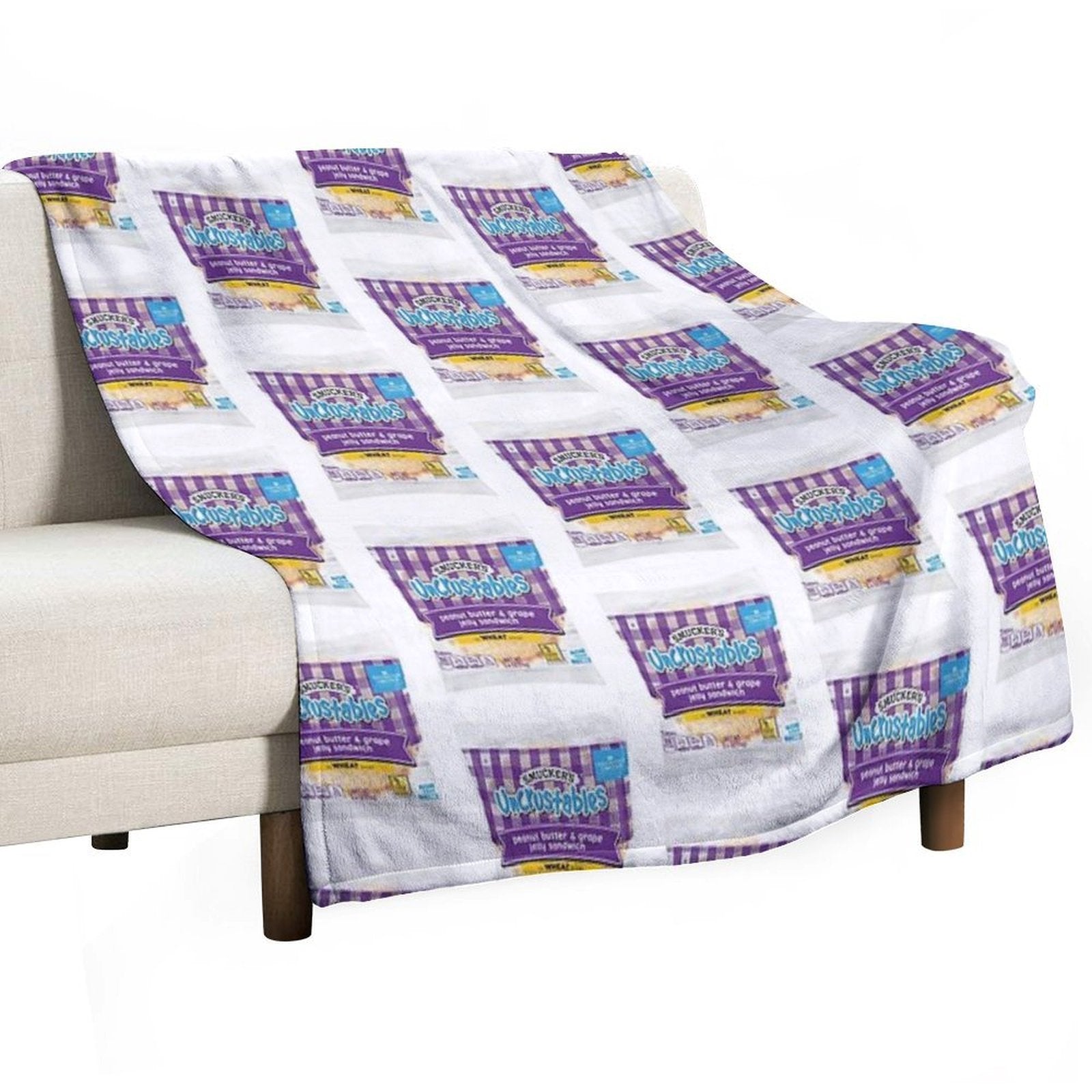 Uncrustables All-season Throw Blanket