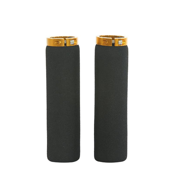 Bicycle Sponge Handle Cover Unilateral Bilateral Locking Mountain Bike Grip Non-Slip Sweat-Absorbing Foam Cotton Handle Gloves