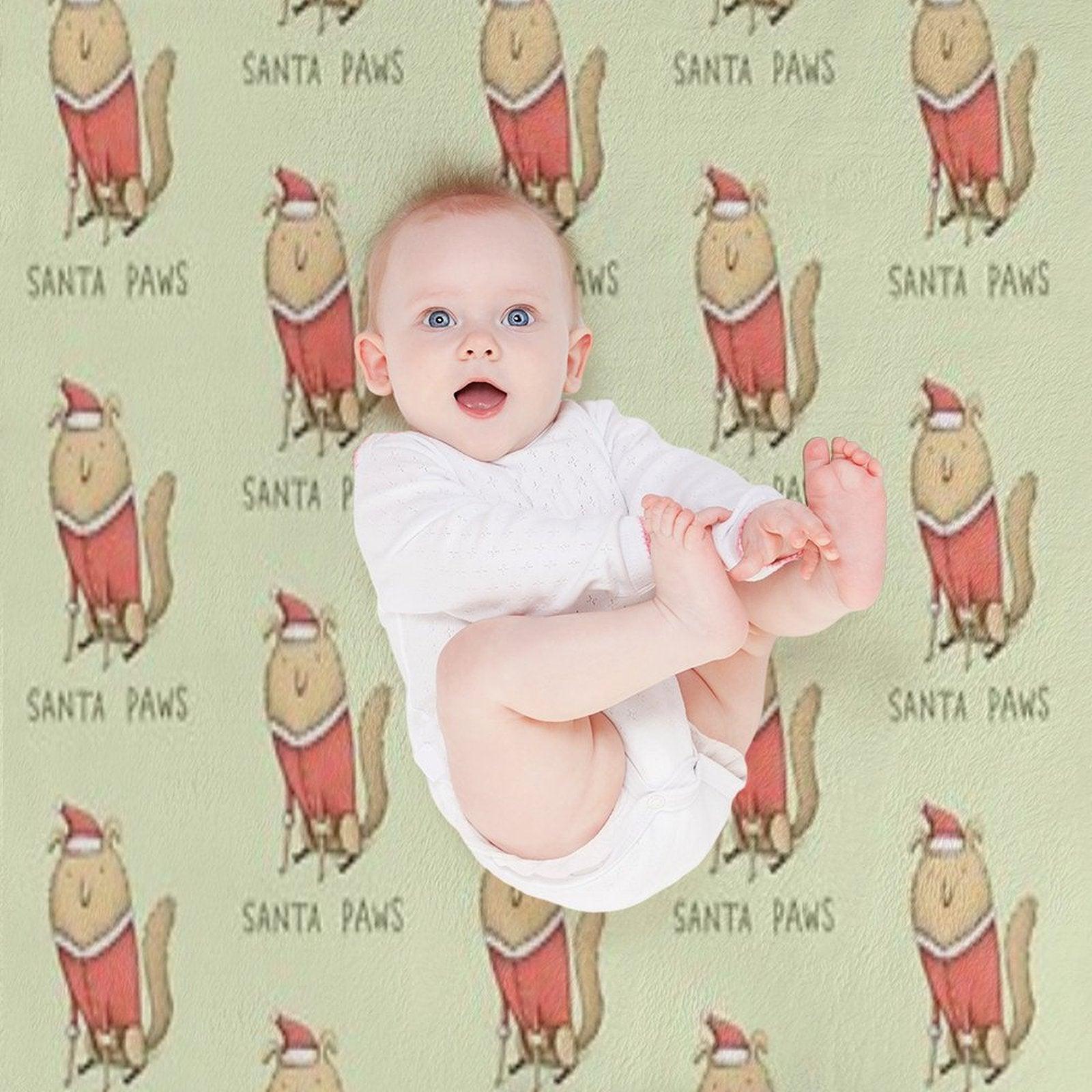 Santa Paws Throw Blanket