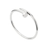 Precision Thick Plating Head and Tail Diamond Fashion Three-Circle Full Diamond Couple Bracelet