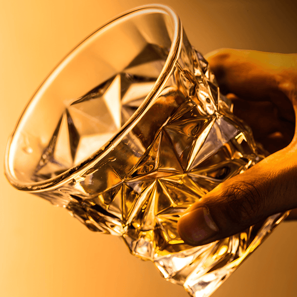 Vayu Japanese Crystal Whisky Glass TsukiGlass