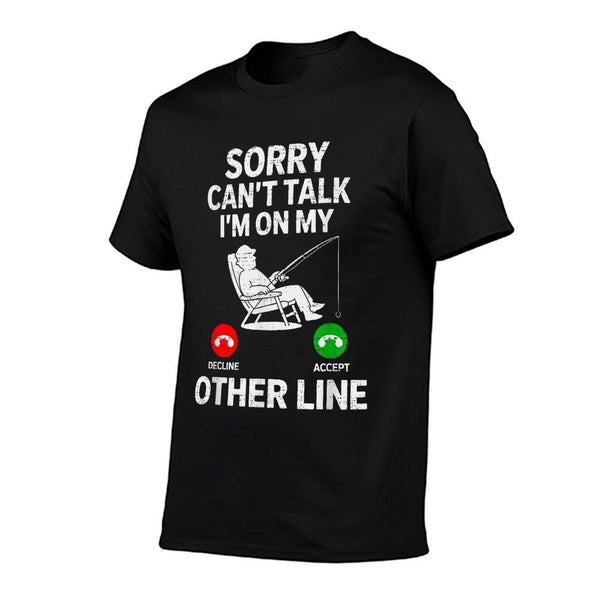 Funny Fishing Dad Fisherman Fish Lover Saying Father's Day T-Shirt