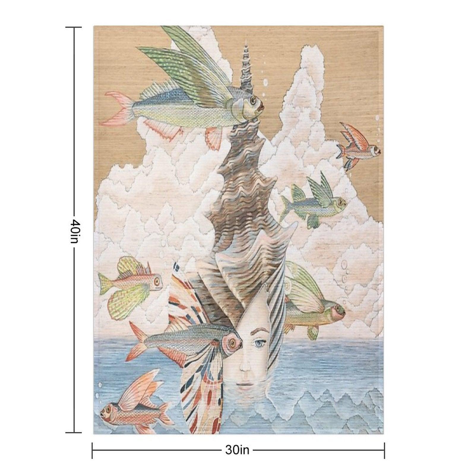 Sea Dream Throw Blanket