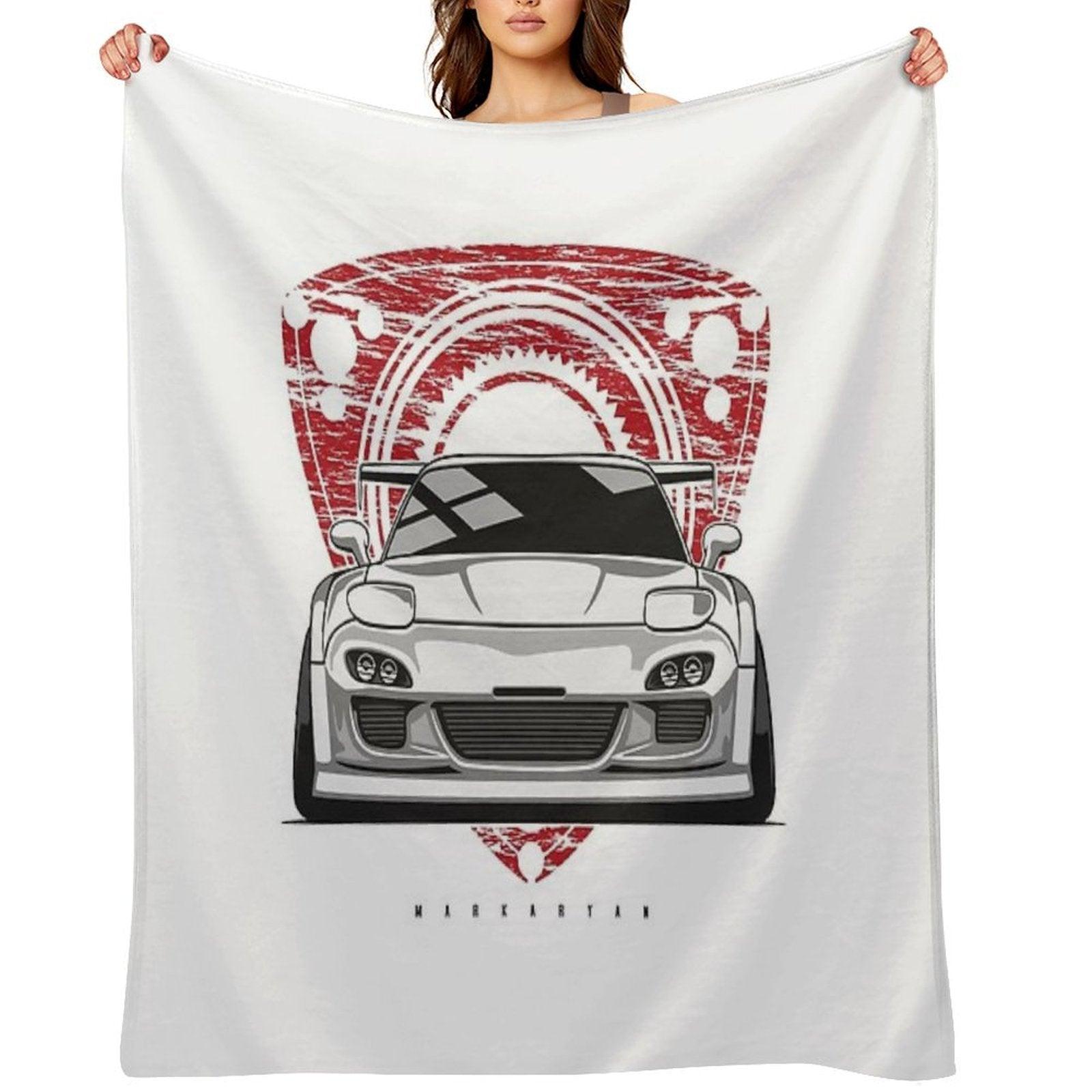 Rotary FD3S Throw Blanket