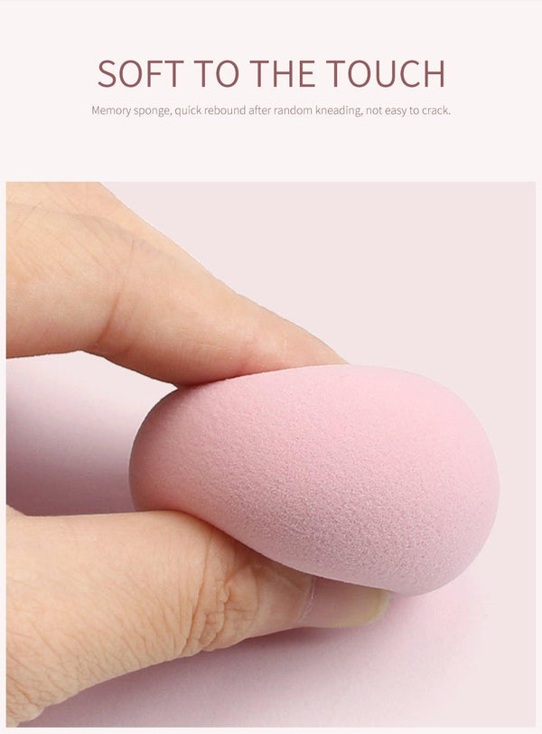 4/5PCS Mini Makeup Sponge Wet Bigger Cosmetic Puff Concealer Powder Beauty Make up Tool Colorful Makeup Sponges Set For Womens