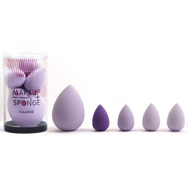 4/5PCS Mini Makeup Sponge Wet Bigger Cosmetic Puff Concealer Powder Beauty Make up Tool Colorful Makeup Sponges Set For Womens