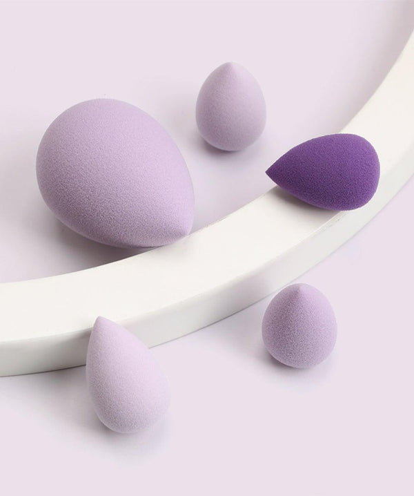 4/5PCS Mini Makeup Sponge Wet Bigger Cosmetic Puff Concealer Powder Beauty Make up Tool Colorful Makeup Sponges Set For Womens