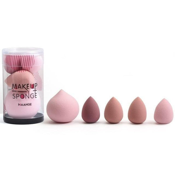 4/5PCS Mini Makeup Sponge Wet Bigger Cosmetic Puff Concealer Powder Beauty Make up Tool Colorful Makeup Sponges Set For Womens
