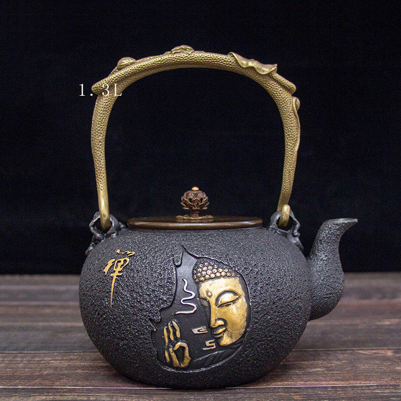 Japanese Handmade Cast Iron Teapot