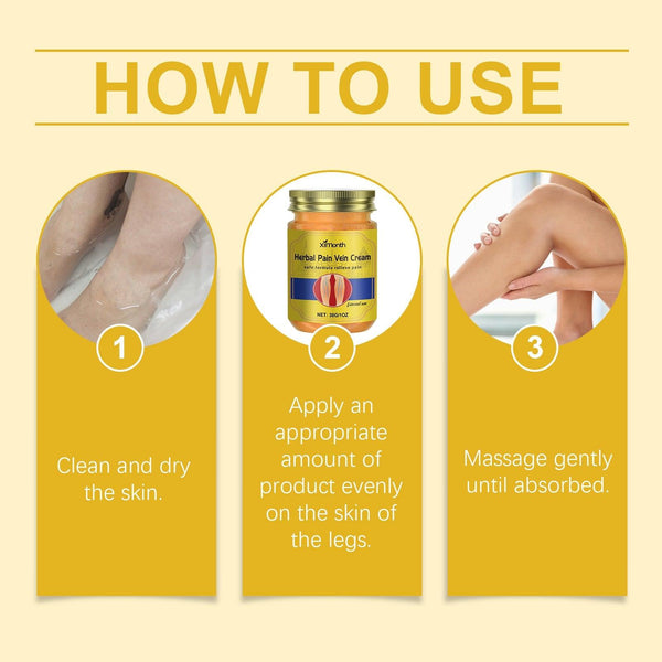Herbal Leg Care Cream, Pamper, Massage, Repair And Relieve Uncomfortable Legs