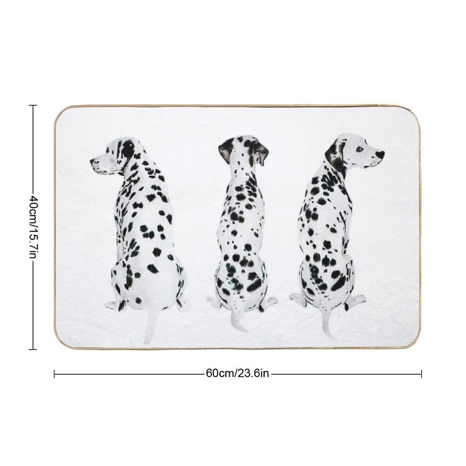 Dalmatian Bath Mat