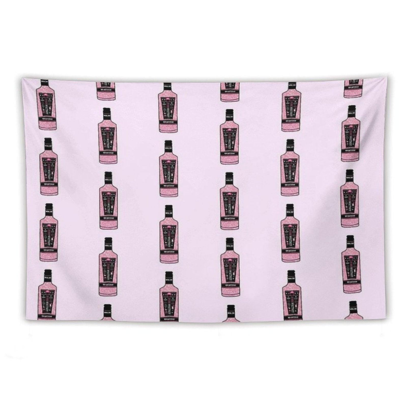 Pink Whitney Glitter Tapestry