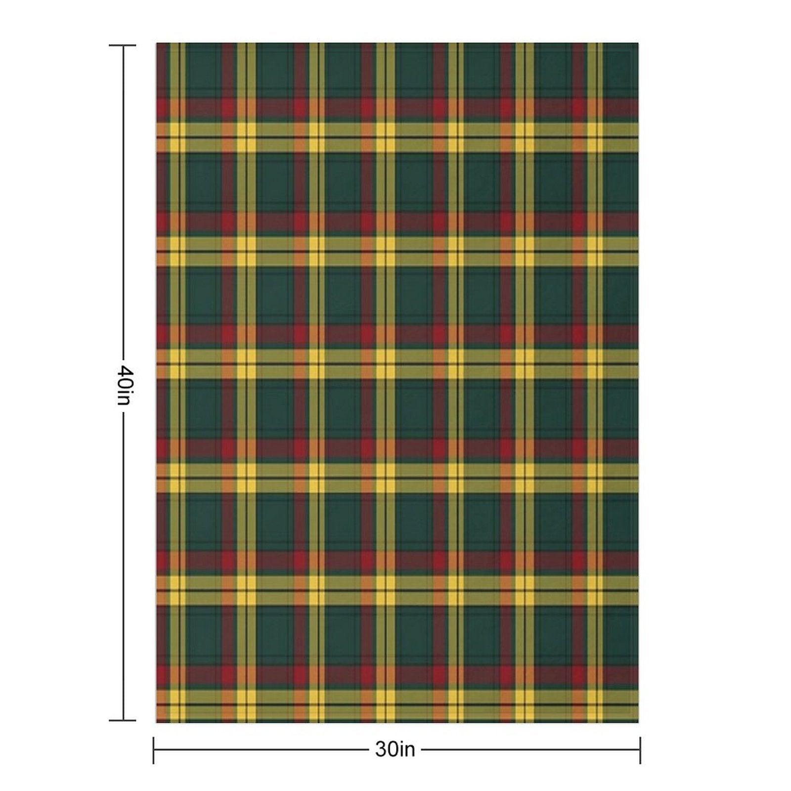 Clan MacMillan Tartan Throw Blanket