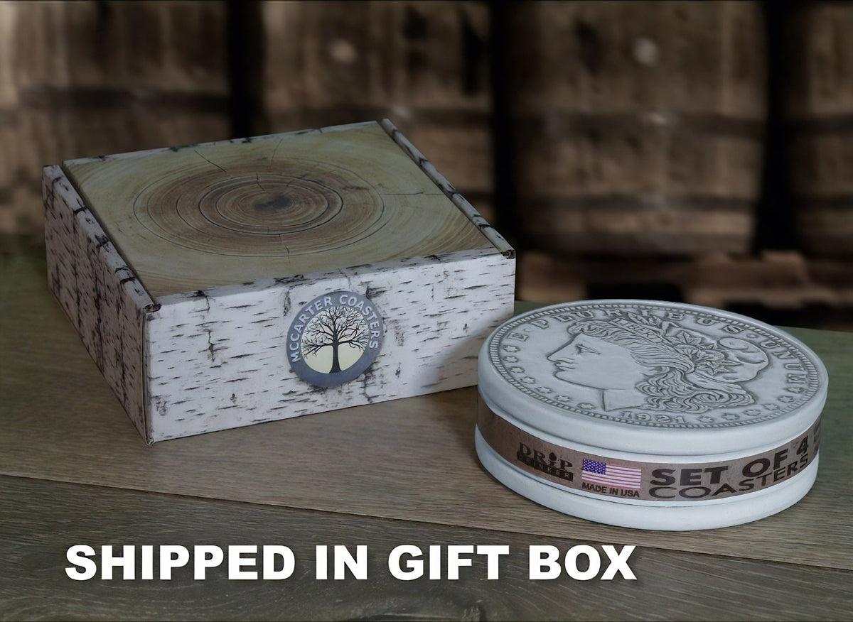 Silver Dollar Drink Coasters