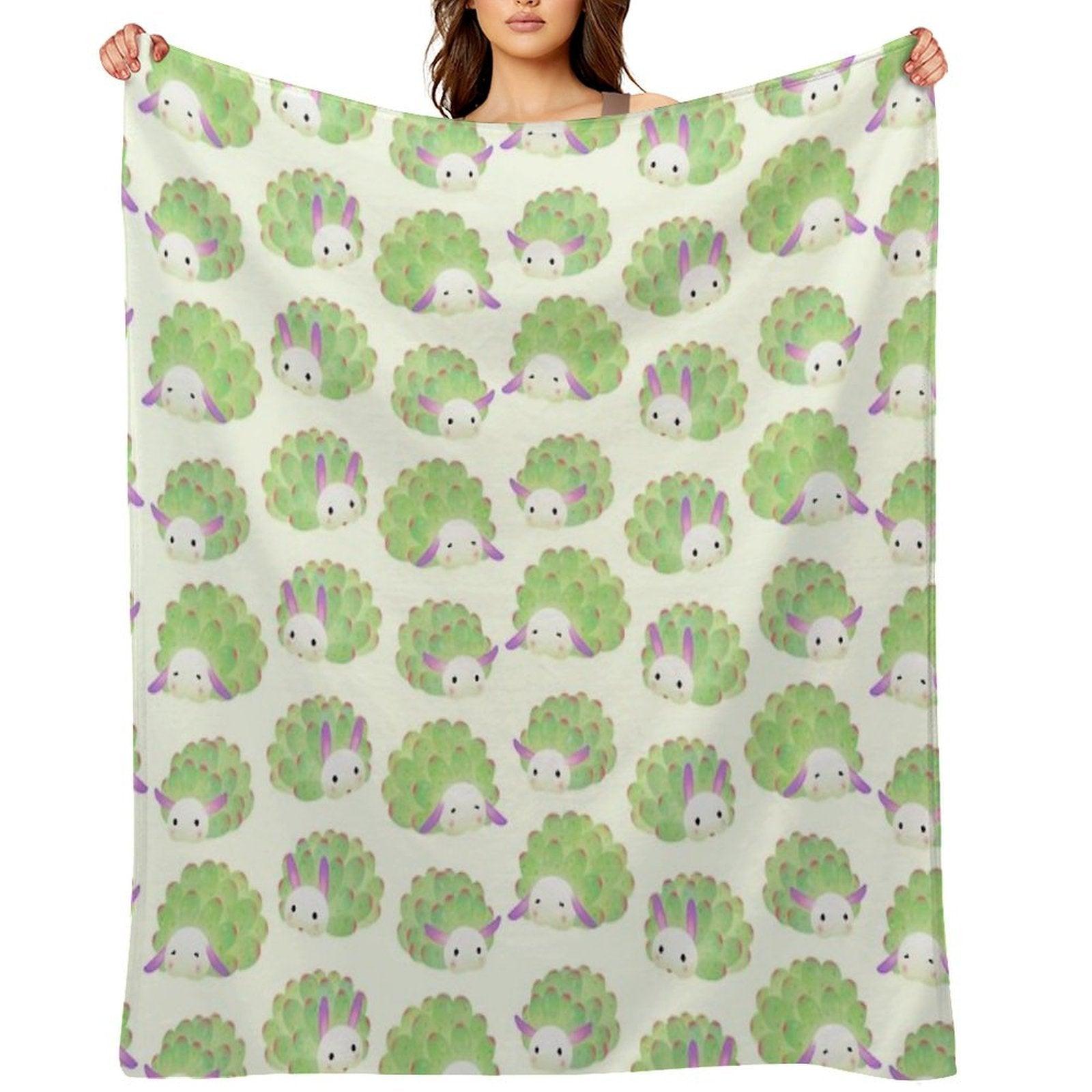 Sea Sheep Throw Blanket